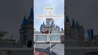 Purchasing a Resale Home vs a New Construction home #orlandonewhomes