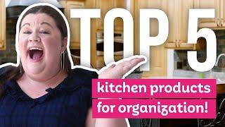 Top 5 Kitchen Organizing Products