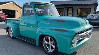 Test Drive 1955 Ford F-100 Pickup $26,900 Maple Motors #2884