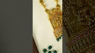 Beautiful Lakshmi Devi Haram @suhas_jewellers  #bridaljewellery #goldjewellery #916gold #wedding