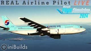 Breaking Down Korean Air 801 | A300 Long(ish) Haul | Real Airbus Captain | RKSS-PGUM #msfs2024 #msfs