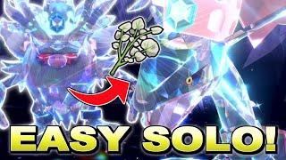 BEST Pokemon SOLO Shiny Rayquaza Raid & Farm Herba Mystica EASY