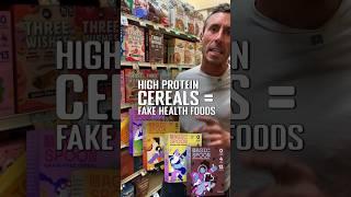 High protein cereals = FAKE “health” food