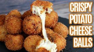 Loaded Cheese Stuffed Potato Balls Recipe | Simple and Delish by Canan