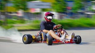 72V Surron Drift GoKart Test endet im Crash