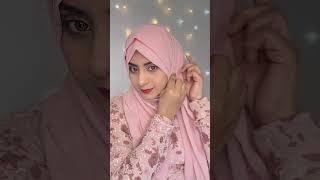 Hijab Style with Hair Clip | Hijab #hack #hijabstyle #hijabtutorial #hairclip #shorts