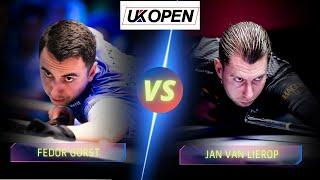 FEDOR GORST VS JAN VAN LIEROP | 2024 UK OPEN #billiards #nineball #9ballpool #highlights