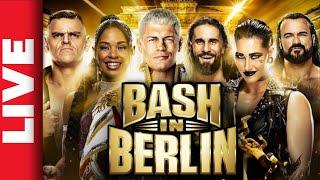  WWE BASH IN BERLIN Live Stream - CM Punk vs Drew McIntyre + Gunther vs Randy Orton Watch Along