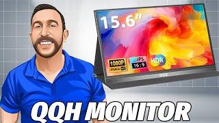 QQH 15 6in' 1080P FHD IPS Portable Monitor