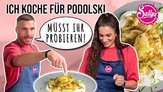 Pirogge mit Lukas Podolski - Sally kocht polnisch!