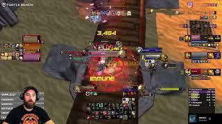 1900+ Arms Warrior 3v3 Arena as Kitty Cleave - WoW Cataclysm Classic PvP (S9)