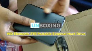 WD Elements 2TB Portable External Hard Drive (UNBOXING VIDEO)