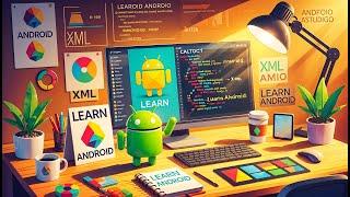 Create Your First Android Project - XML Layout Tutorial for Beginners