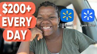 HOW TO MAKE $200+ EVERY DAY AS A WALMART SPARK DRIVER IN 2024/ 2025