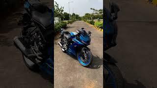 YAMAHA R15 V3 PAINTED ON BLUE CRYSTAL EFFECT IN CHENNAI | VM Autoparts | ARK Diaries