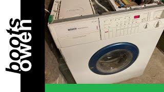 Bosch WFP3300: First test wash: so many little issues