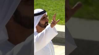 Sheikh Mohammed Bin Rashid Al Maktoum Along With School Students Raise UAE Flag At Union House #uae