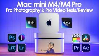 Ultimate Mac mini M4/M4 PRO vs Mac Studio M2 MAX - Pro Photo & Video Testing & Review