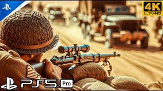 RATS OF TOBRUK 1941 (PS5) Realistic ULTRA Graphics Gameplay [4K 60 FPS] Call of Duty