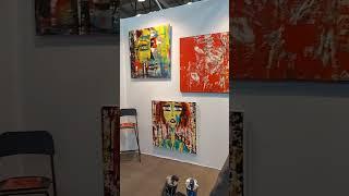 JCV peinture art contemporain exposition - Art3F Lyon 2024