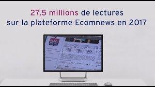 Quels sont les résultats d'Ecomnews en 2017 ?