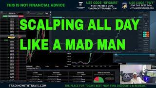 Live Trading NQ Topstep Live, Take Profit Trader, My Funded Futures