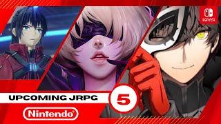 5 MOST PROMISING JRPG games coming to Nintendo Switch in 2022 !!!!