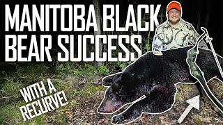 MANITOBA BLACK BEAR HUNT | Traditional Bowhunting & Archery | The Push Archery