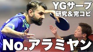 世界のトップから学ぶ｜No.アラミヤン選手のＹＧサーブ編