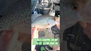 Deep Water Crappie Hammered This Custom Jig!