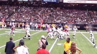Luke throws an incomplete pass