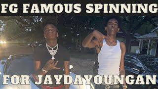 FG Famous going down for spinning the block for Jaydayoungan | Hood Educated Reaction