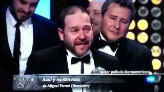 Azul y No Tan Rosa Gana Premio Goya 2014 @albertomHD