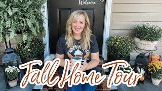 FALL HOME TOUR 2022 // MODERN FARMHOUSE DECOR IDEAS // SMALL HOME TOUR 2022