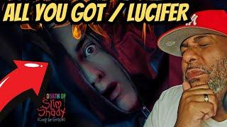 LATENIGHT W VIBE | TDOSS -Eminem - ALL YOU GOT /LUCIFER   [Official Audio] | REACTION!!!!