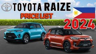 Toyota Raize Price and Specifications 2024