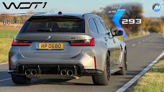 BMW M3 Touring (680 hp by WOT)| 0-293 km/h acceleration| Automann in 4K