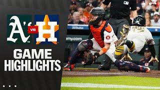 A's vs. Astros Game Highlights (5/28/25) | MLB Highlights