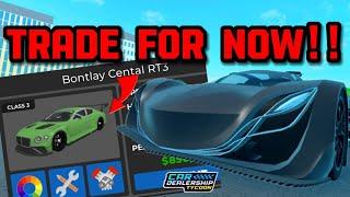 CARS YOU NEED TO TRADE FOR IN Car dealership tycoon!! | Mird CDT