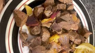 How to cook pigs liver pulutan 3 minutes