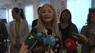La consejería de Desarrollo Educativo y FP visita el Aula del Futuro del CEP de Aracena
