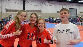 A5 Volleyball player Avery Huyck HAS A CRAZY SPIKE