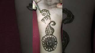 Styling mehandi design #Mehandi tutorial.   Soumya 's Mehandi