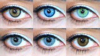 MYEYEBB Aoki Brown, Sin Grey, Rebirth Cosmic Green, Rare Iris Blue, Eros Gray, Neo Sunflower Brown