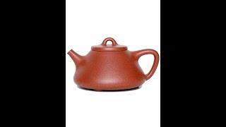 200cc Chinese Yixing Handmade Zisha Jiang Po Clay "Zi Zi Shi Piao" TeaPot