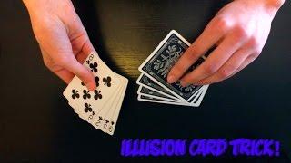 Very Cool Illusion Card Trick Performance And Tutorial!