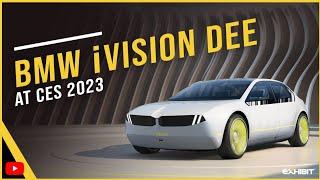 BMW iVision Dee at CES 2023 | Colour changing car with AR/VR interactions.