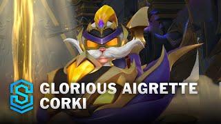 Glorious Aigrette Corki Wild Rift Skin Spotlight