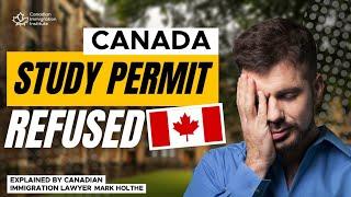 CANADA Study Permit Refused? DO THIS NOW!