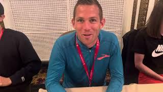CJ Albertson 2025 Boston Marathon Press Conference